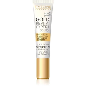 Eveline Cosmetics Gold Revita Expert zpevňující oční krém s chladivým účinkem 15 ml