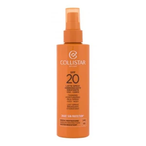 Collistar Smart Sun Protection Tanning Moisturizing Milk Spray SPF 20 ochranné mléko ve spreji SPF 20 200 ml