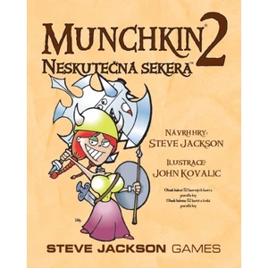 Steve Jackson Games Desková karetní hra Munchkin 2: Neskutečná sekera v češtině