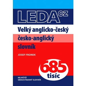 Velký anglicko-český a česko-anglický slovník - Fronek Josef