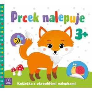 Prcek nalepuje 3+ / Knížečka s okrouhlými nálepkami - Agnieszka Bator, Izdebska Sylwia