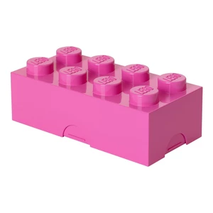 LEGO Box na desiatu 10 x 20 x 7,5 cm Ružová