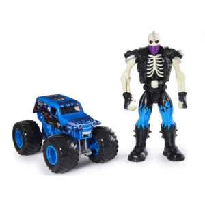 Spin Master Monster Jam kovové auto s figurkou Pirates Curse a Captain Black