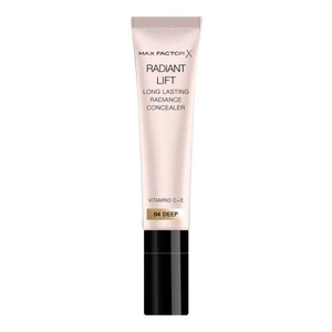 Max Factor Radiant Lift Long Lasting Radiance Concealer 04 Deep korektor w płynie z ujednolicającą i rozjaśniającą skórę formułą 7 ml