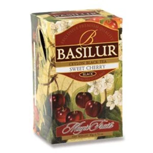 BASILUR Magic Sweet Cherry čierny čaj 20 sáčkov