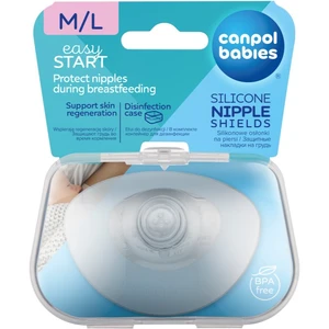 CANPOL BABIES 18/603 Chránič prsnej bradavky PREMIUM L 2 ks