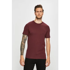 Jack&Jones Pánské triko JJEORGANIC BASIC TEE SLIM 12156101 Port Royale S