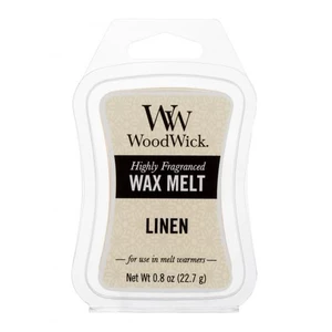 WoodWick Linen 22,7 g vonný vosk unisex