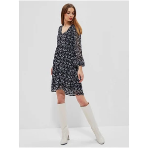 Black Women's Patterned Dress Moodo - Women