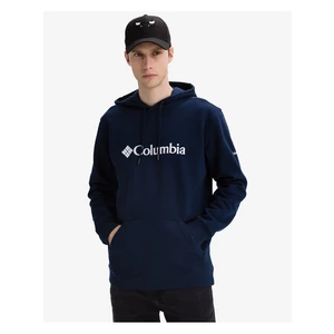 Columbia CSC Basic Logo Hoodie Collegiate Navy, White M
