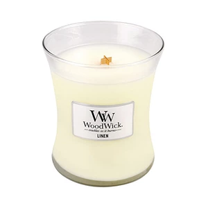 Woodwick Linen świeca zapachowa 275 g