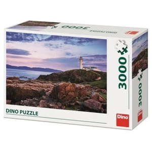 DINO Puzzle 3000 dílků Maják foto 117x84cm skládačka
