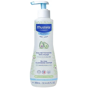 Mustela Bébé 1st Water No-Rinse Cleansing Water oczyszczająca woda do twarzy dla dzieci 300 ml