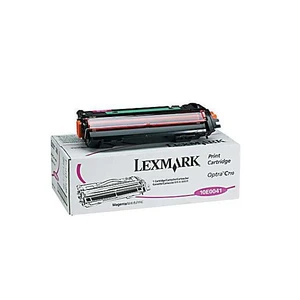 Lexmark 10E0041 purpurový (magenta) originální toner