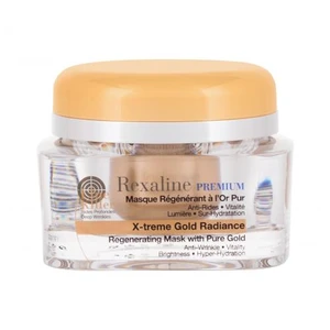 Rexaline Regenerační maska s 24karátovým zlatem Premium Line Killer Gold Radiance 50 ml