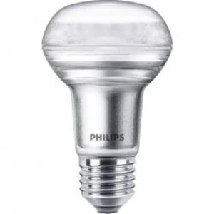 LED žárovka E27 Philips R63 4,5W (60W) teplá bílá (2700K) stmívatelná, reflektor 36°