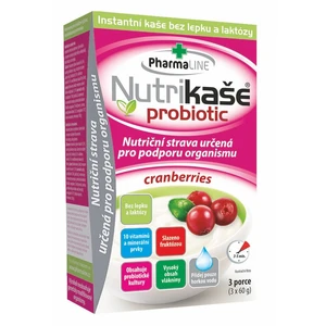 Nutrikaše probiotic cranberries 3x60 g