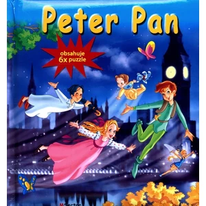 Peter Pan -- obsahuje 6 x puzzle
