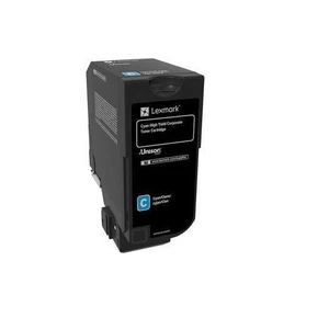 Lexmark 74C2HCE, cyan, 12000 str., return, high capacity, corporate cartridge originálny toner