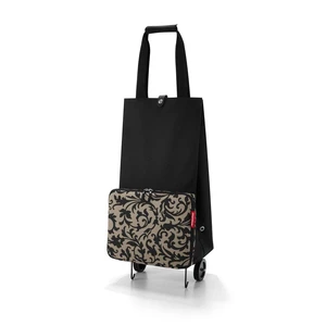 Reisenthel Skládací nákupní taška na kolečkách Baroque Taupe 30 l