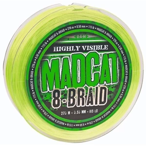MADCAT 8-Braid 270m 0.50mm Hi Vis Yellow