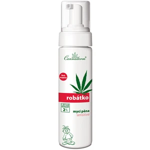 Cannaderm Robátko umývacia pena Sensitive 200 ml