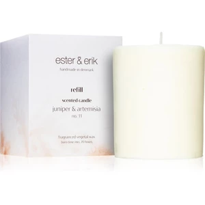 ester & erik scented candle juniper & artemisia (no. 11) vonná svíčka náhradní náplň 350 g