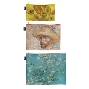 Cestovní taštičky na zip LOQI VAN GOGH Van Gogh Museum, 3 ks