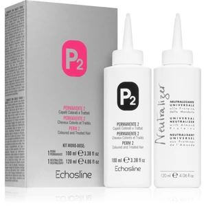 Echosline Perm 2 trvalá ondulace pro barvené vlasy 100+120 ml