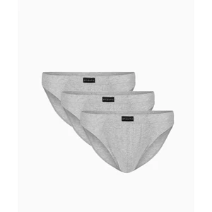 3-PACK Men´s briefs ATLANTIC Sport gray