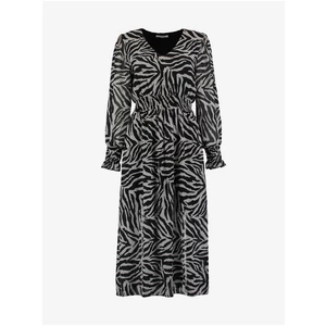 Haily ́s Black patterned maxi dresses Hailys Zebra - Women