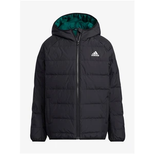 Black Quilted Boys' Jacket adidas Performance Froosy - Unisex