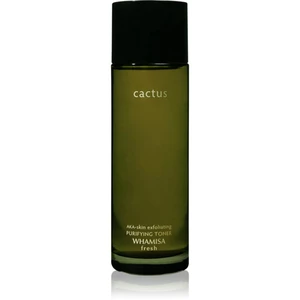 WHAMISA Cactus Purifying Toner jemné exfoliační tonikum pro rozjasnění pleti 120 ml