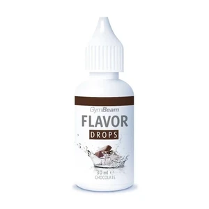 GymBeam Flavor Drops dochucovadlo příchuť chocolate 30 ml