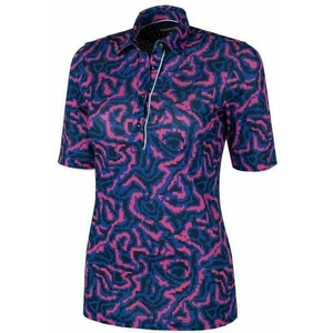 Galvin Green Marissa Ventil8+ Women Polo Shirt Surf Blue/Navy/Pink M