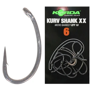 Korda háčiky kurv shank xx 10 ks - veľkosť 1