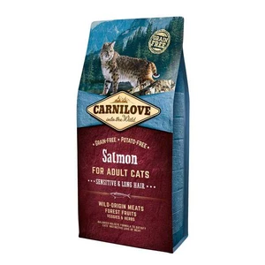 Carnilove Salmon Adult Cats Sensitive and Long Hair 6kg