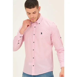 G770 DEWBERRY MEN'S SHIRT-PINK