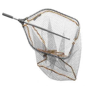 Savage Gear podběrák Pro Tele Folding Rubber Large Mesh Landing Net L (65 x 50cm)