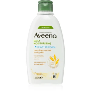 Aveeno Daily Moisturising Yoghurt body wash vyživující sprchový gel Vanilla & Yoghurt 300 ml