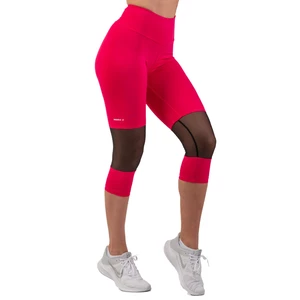 Nebbia High-Waist 3/4 Length Sporty Leggings Pink S