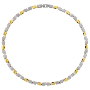 Boccia Titanium Luxusné titanový bicolor náhrdelník 08003-02