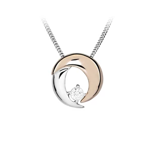 Silver Cat Prekrásny náhrdelník s kubickým zirkónom SC485 (retiazka, prívesok)