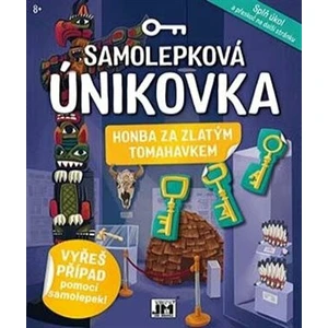 Samolepková únikovka Honba za zlatým tomahavkem [Papírenské zboží]