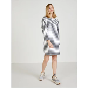 Cream Striped Dress JDY Maggie - Women