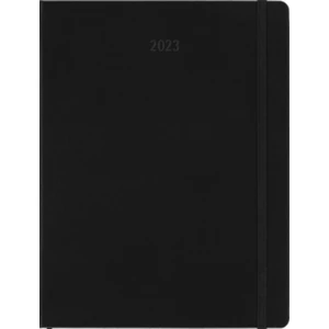 MOLESKINE Plánovací zápisník 2023 tvrdý černý