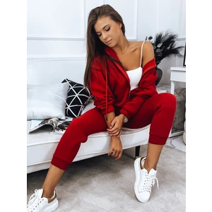 Women's tracksuit AMILIA red Dstreet