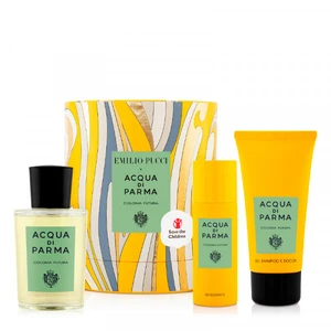 Acqua di Parma Colonia Futura - EDC 100 ml + sprchový gel 75 ml + deodorant ve spreji 50 ml