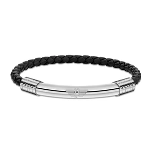 Police Moderný kožený náramok Gear PEAGB2211502