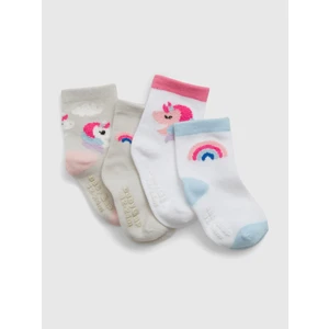 GAP Children's socks, 4 pairs - Girls